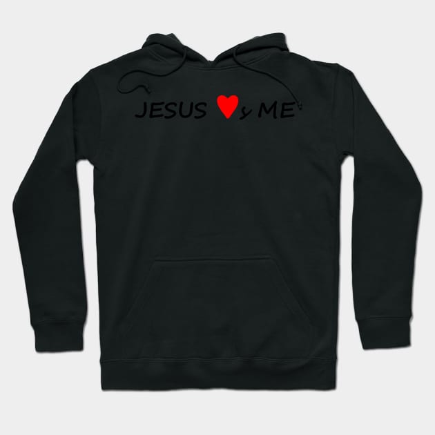 Jesus loves me Hoodie by aishc